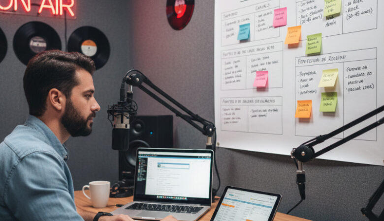 Do Hobby ao Negócio: Por que sua Web Rádio Precisa de um Planejamento Estratégico (e Como Fazer)