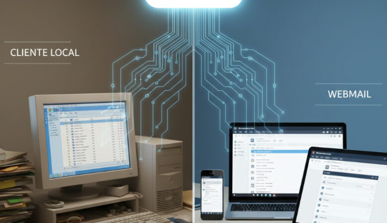 Webmail vs. Clientes de E-mail: Por que a Nuvem é a Melhor Escolha para sua Produtividade